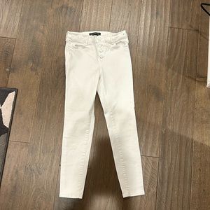 Abercrombie Signature Collection White Jeans